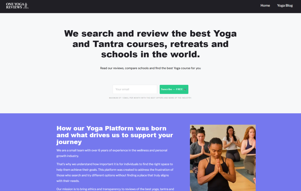 one yoga reviews