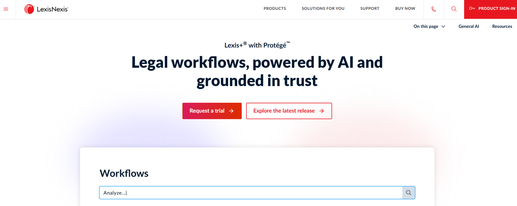 Mejores IAs para Empresas, LexisNexis AI