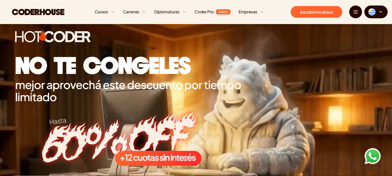 Coderhouse - Donde estudiar marketing digital en Uruguay