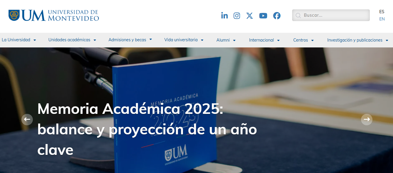 Universidad de Montevideo - Donde estudiar marketing digital en Uruguay